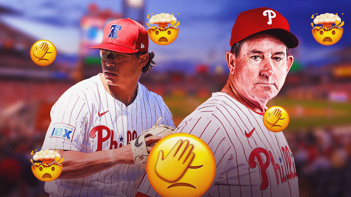 Rob Thomson’s reaction to Jesus Luzardo giving up 3 straight HRs is pure gold