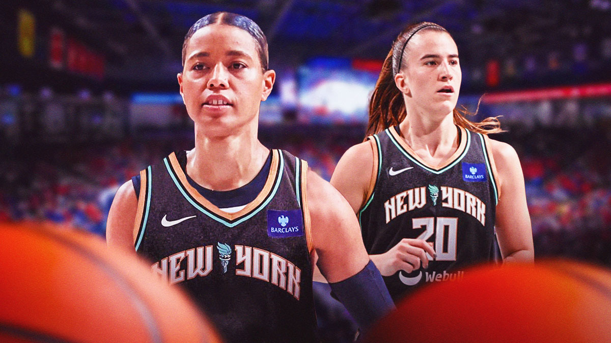 Liberty’s Sabrina Ionescu reacts to wild Natasha Cloud trade