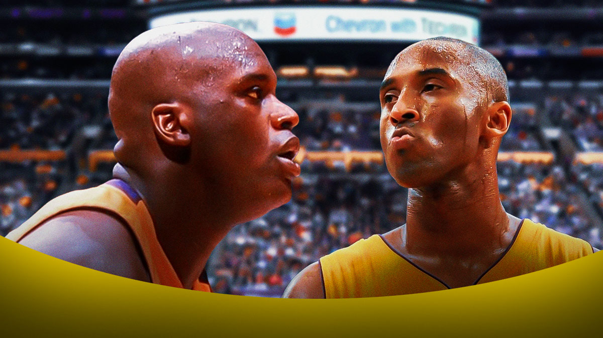 Shaq O'Neal and Kobe Bryant, who had a feud while on the Los Angeles Lakers, which is chronicled in The Grudge.
