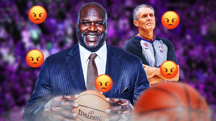 Shaq, Scott Foster, Knicks, Foster injury, Heat