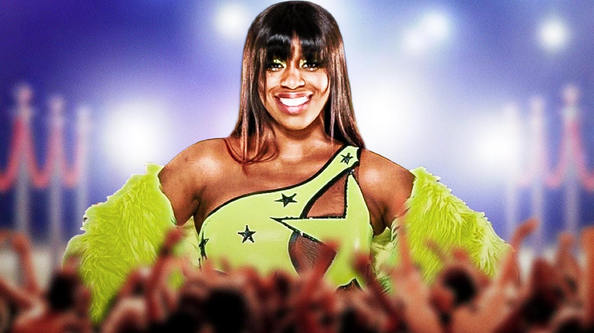 WWE Superstar Naomi, who was seen selling her injury after the Jade Cargill attack at Elimination Chamber.