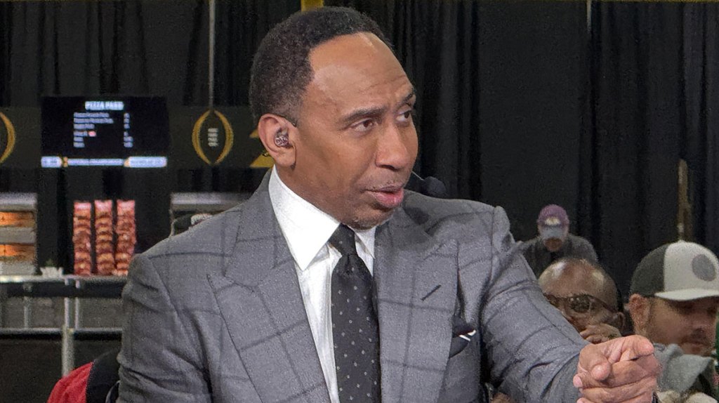 Stephen A. Smith on First Take on January 20, 2025.