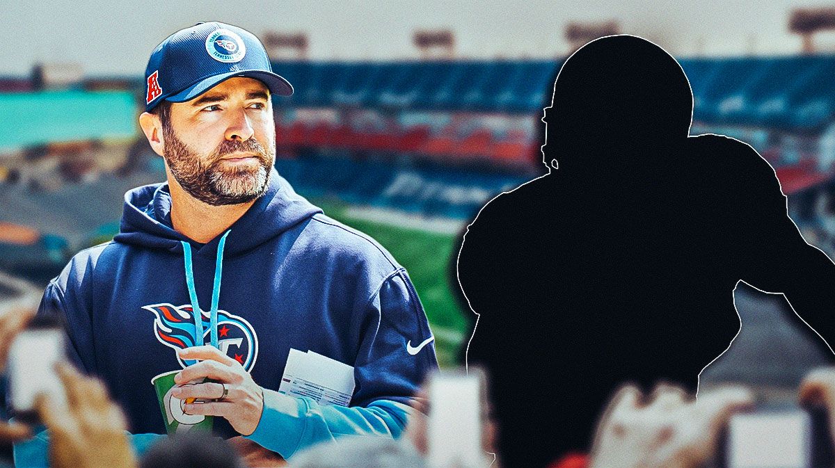 Brian Callahan next to SILHOUETTE OF Brandon Allen