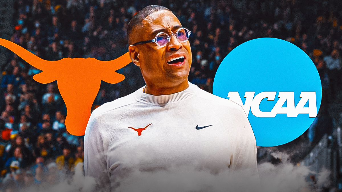 Rodney Terry, Texas Longhorns and NCAA Tournament logos, eyes symbols