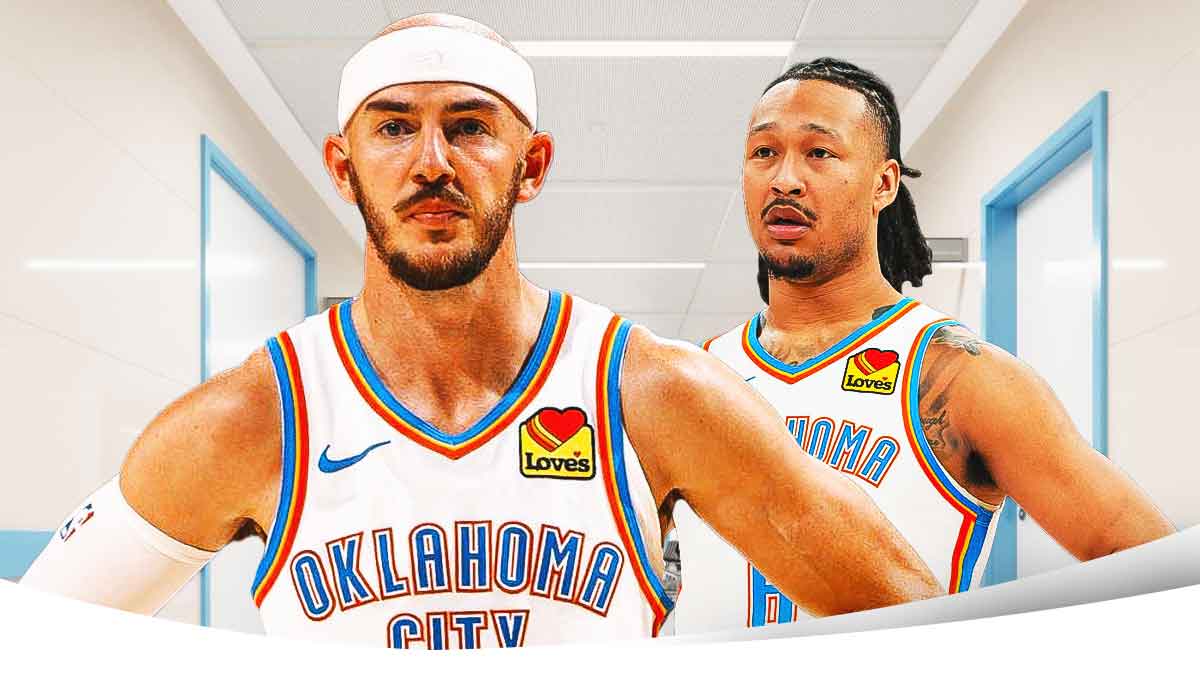 oklahoma city thunder alex caruso jaylin williams