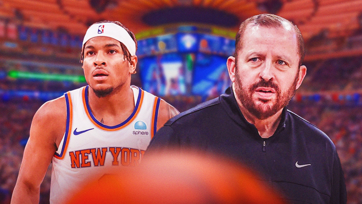 Knicks' Tom Thibodeau and Deuce McBride