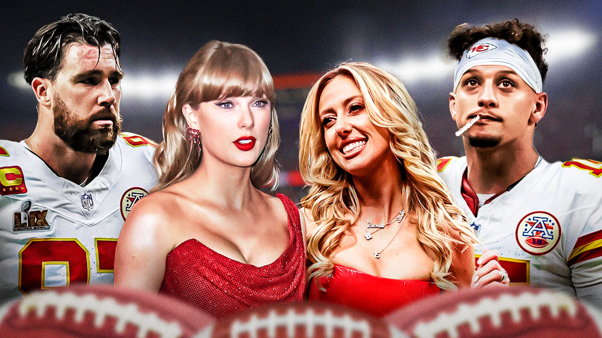 Travis Kelce, Taylor Swift reveal why they haven’t been around Patrick Mahomes, Brittany Mahomes