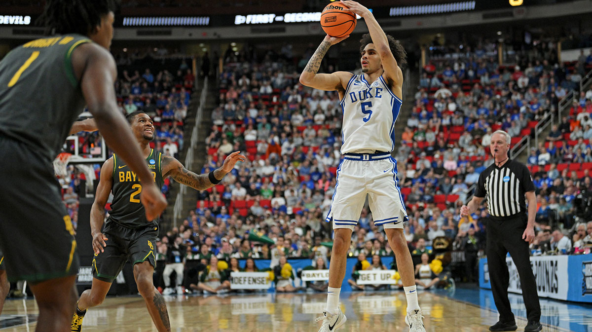 Tyrese Proctor reacts to joining Jon Scheyer Duke record books