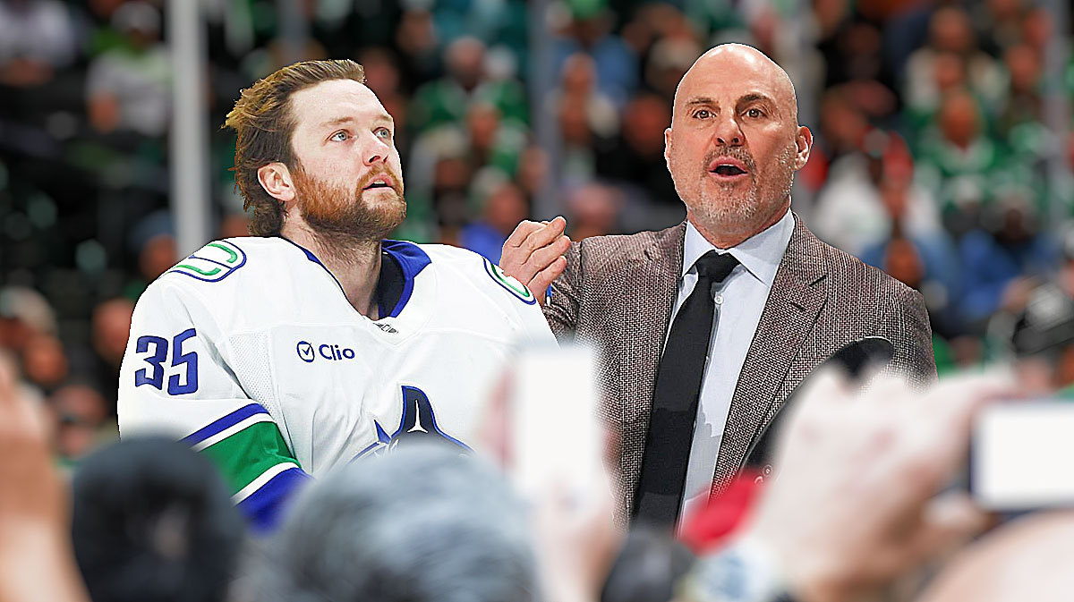 Thatcher Demko and Rick Tocchet