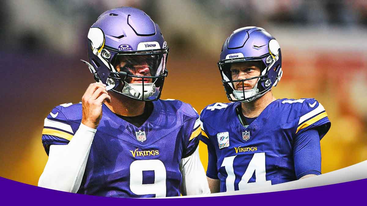 Vikings' JJ McCarthy and Sam Darnold