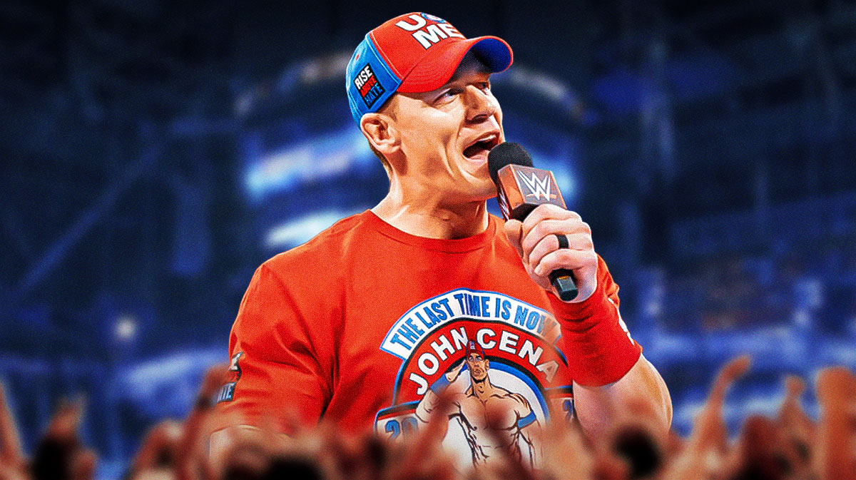 WWE star John Cena, who roasted a young fan that went viral for the meme.