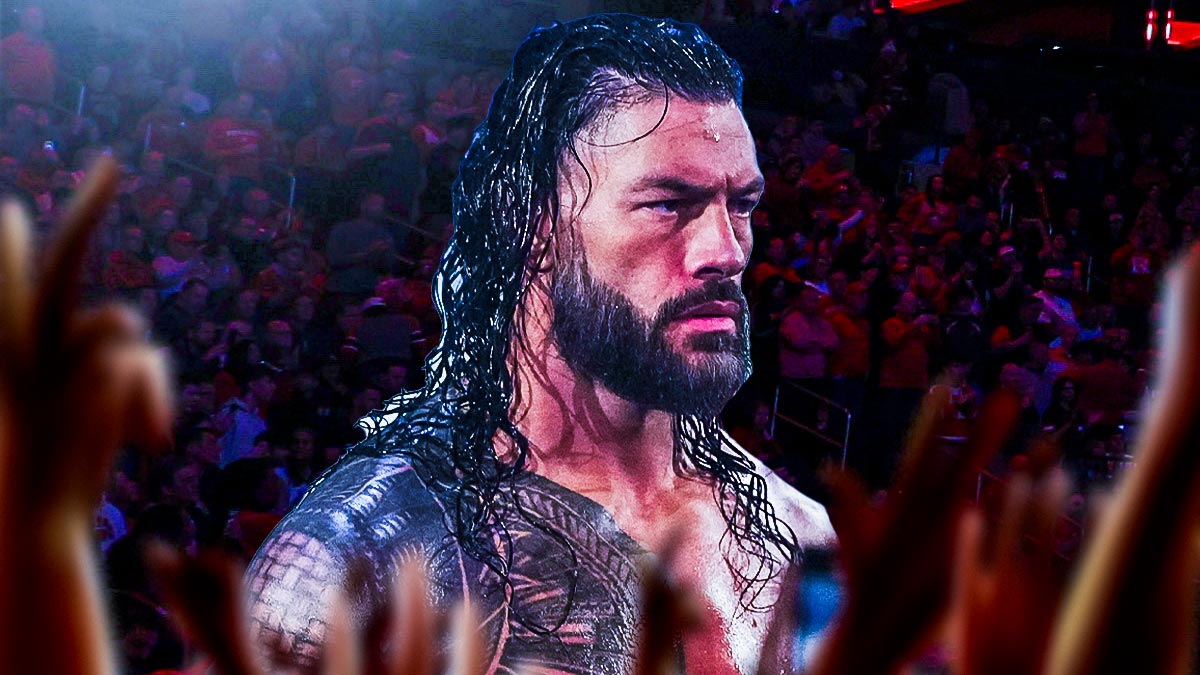 Roman Reigns breaks character for young WWE fan