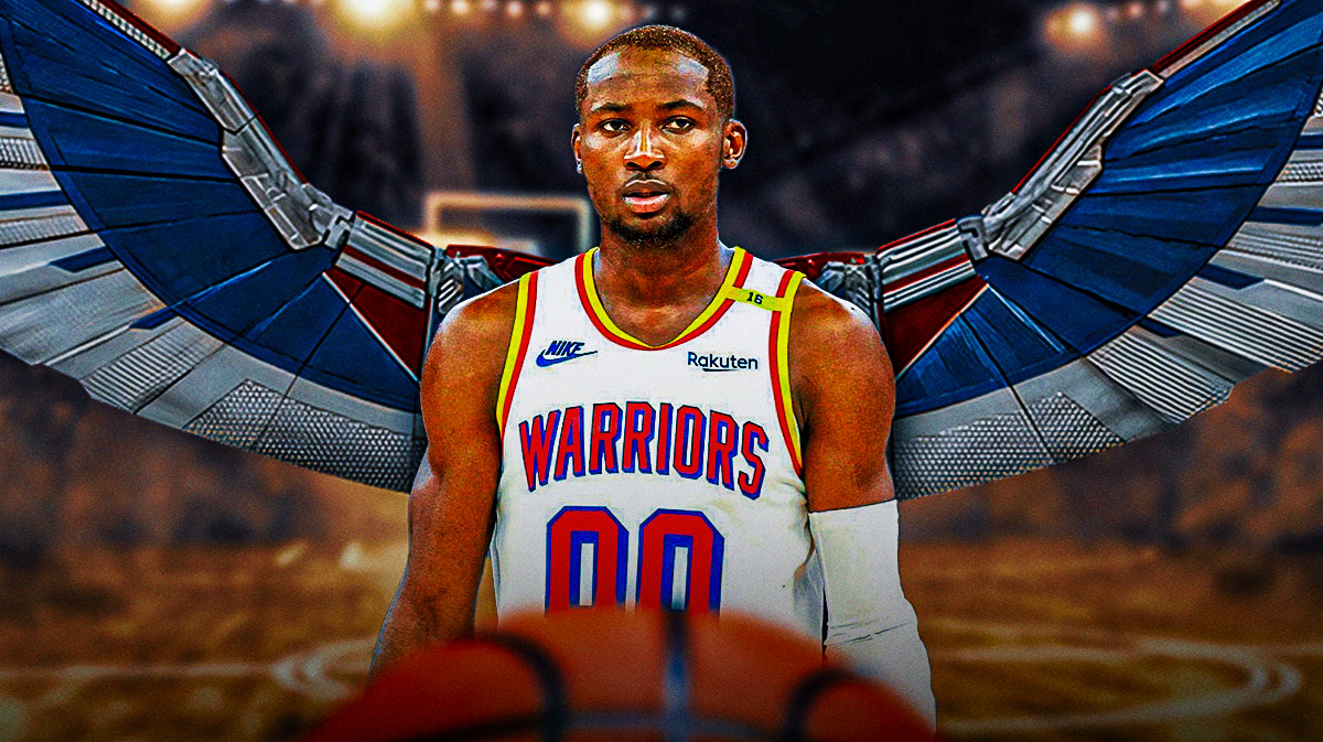 Warriors Jonathan Kuminga with wings