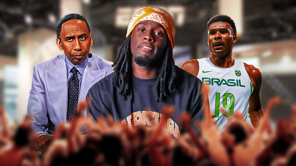 Kai Cenat, Stephen A. Smith, Leandro Barbosa