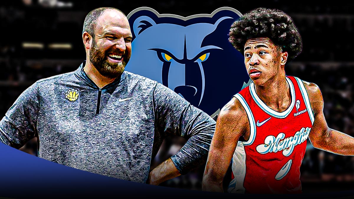 Taylor Jenkins, Jaylen Wells, Grizzlies logo