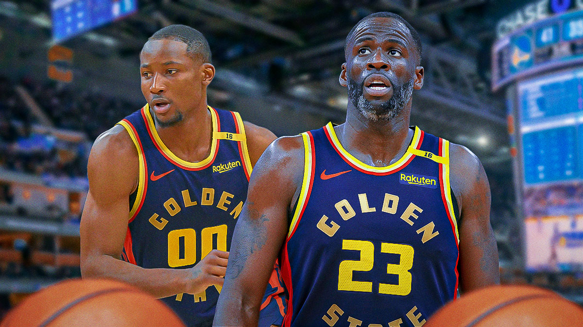 Jonathan Kuminga and Draymond Green