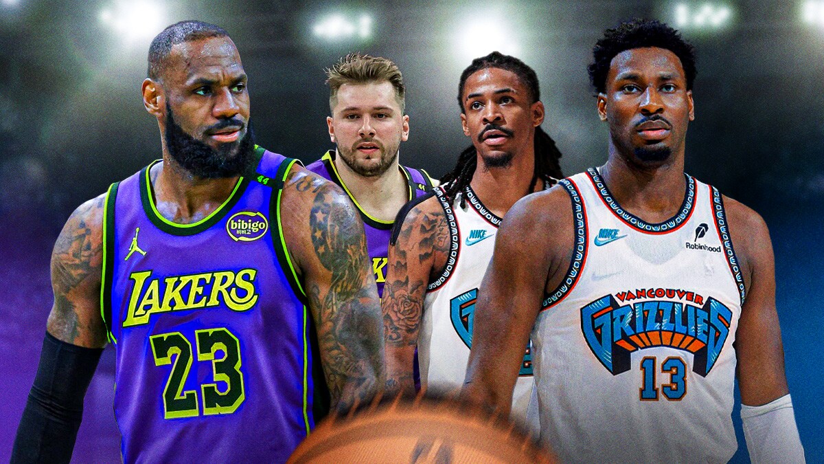 Ja Morant, Jaren Jackson Jr., LeBron James, Luka Doncic, Grizzlies, Lakers