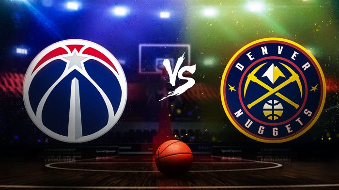 Wizards Nuggets prediction, NBA odds