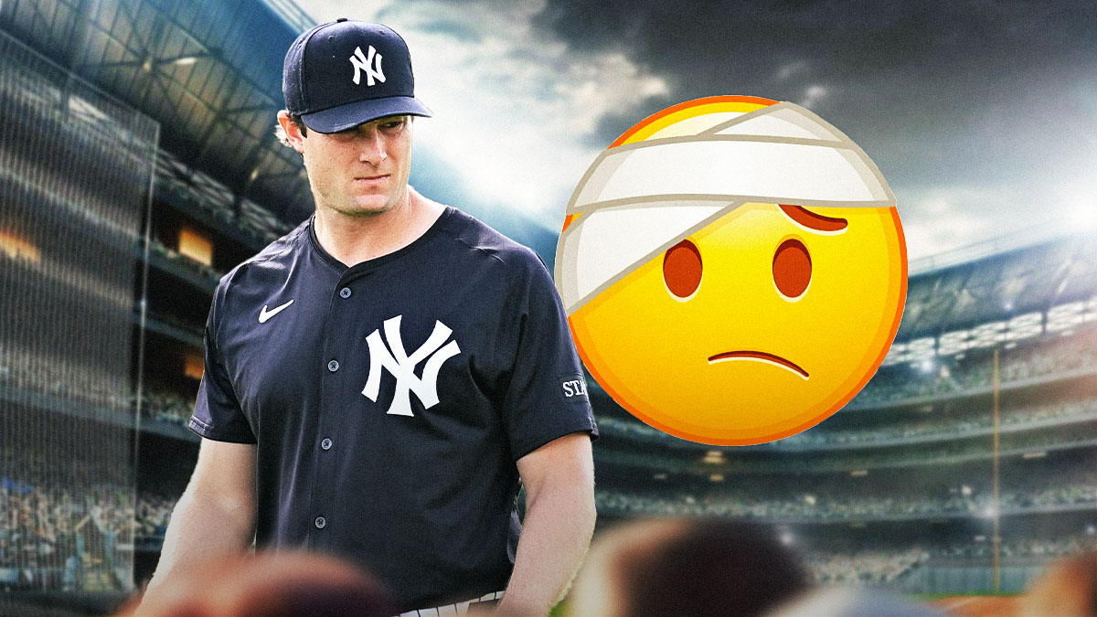 Gerrit Cole next to injury emoji