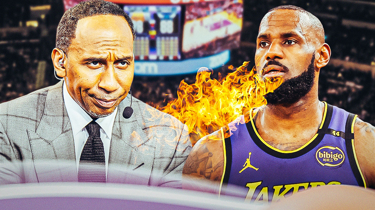 LeBron James breathing fire, Stephen A. Smith.