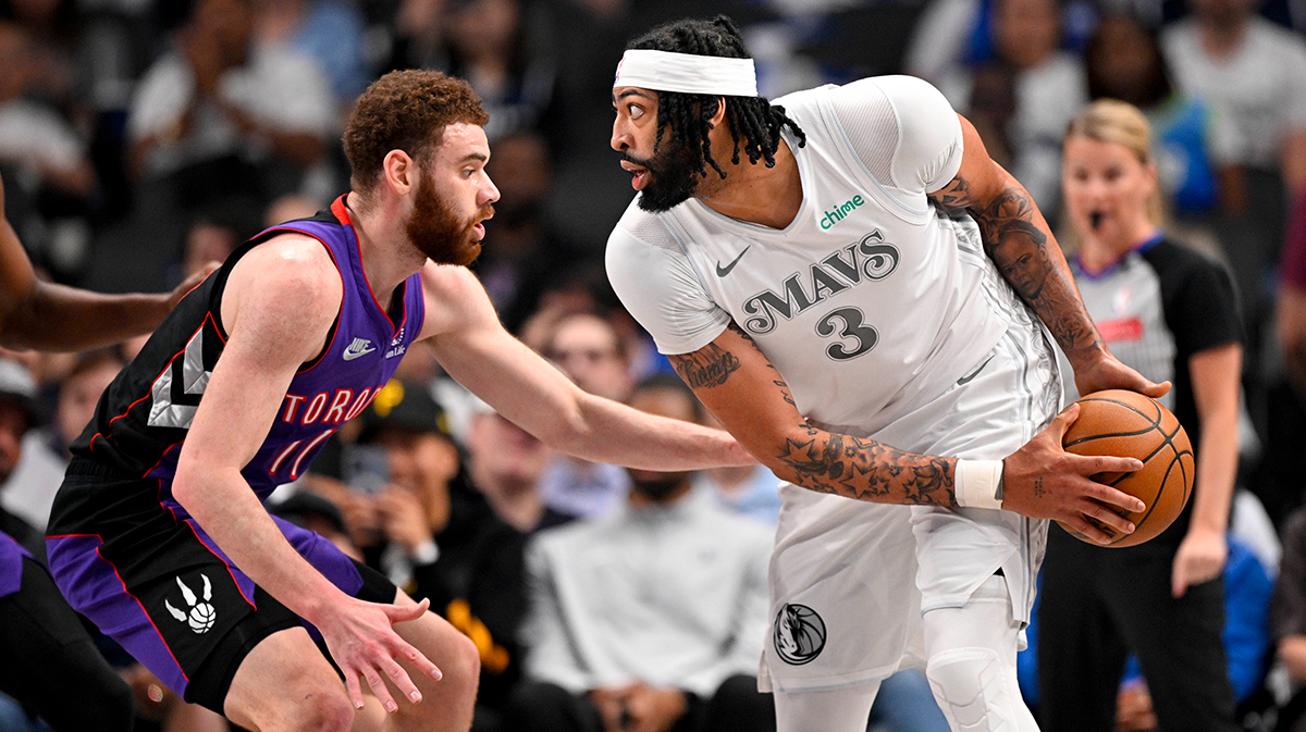 Anthony Davis’ near-quadruple-double vs. Raptors has fans going crazy