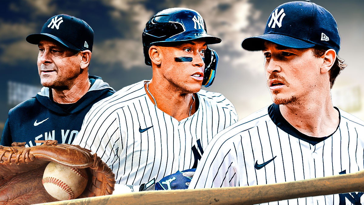 Aaron Boone, Aaron Judge, and Max Fried Yankees