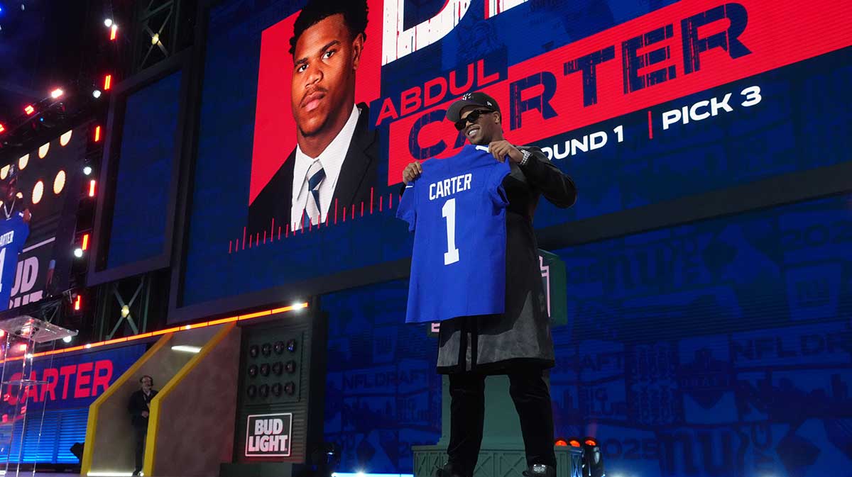Abdul Carter finally picks his Giants number, and it’s not 56