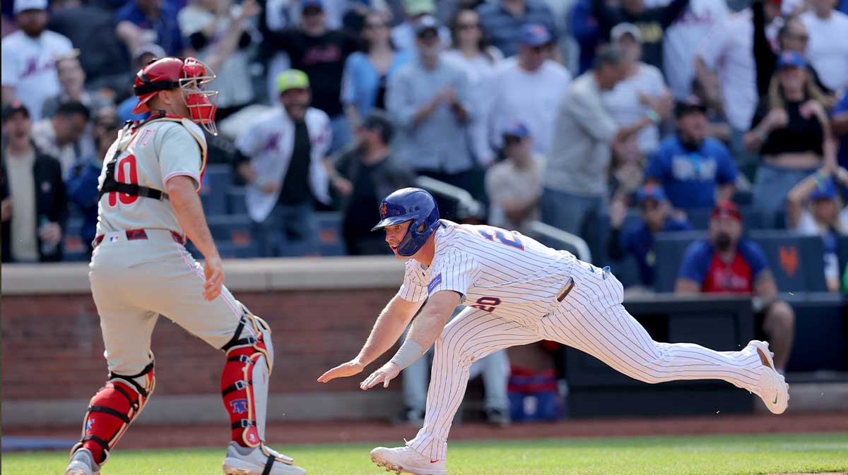 Pete Alonso’s simple plan for scoring on Starling Marte’s Mets walk-off hit