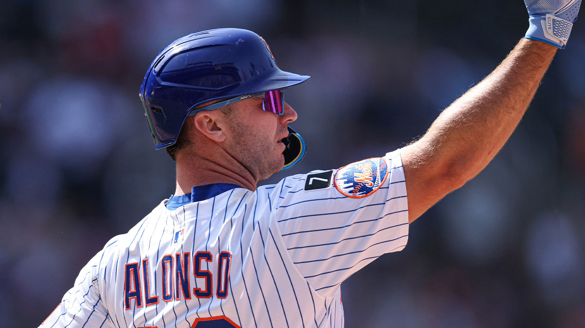 Mets Pete Alonso hot start 2025 First in NL East