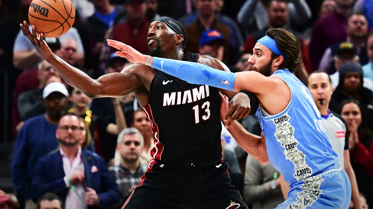 Bam Adebayo’s NSFW reaction to Max Strus giving Cavs tips on Heat