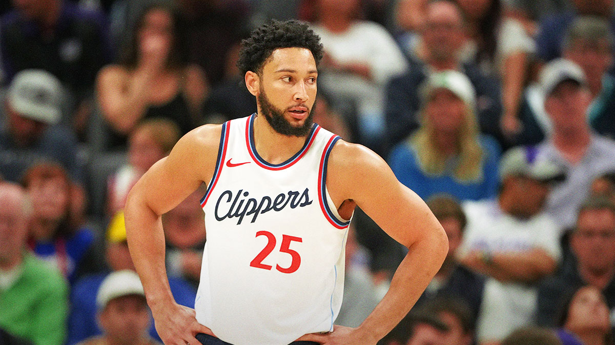 Los Angeles Clippers guard Ben Simmons (25) during the third quarter against the Sacramento Kings at Golden 1 Center.