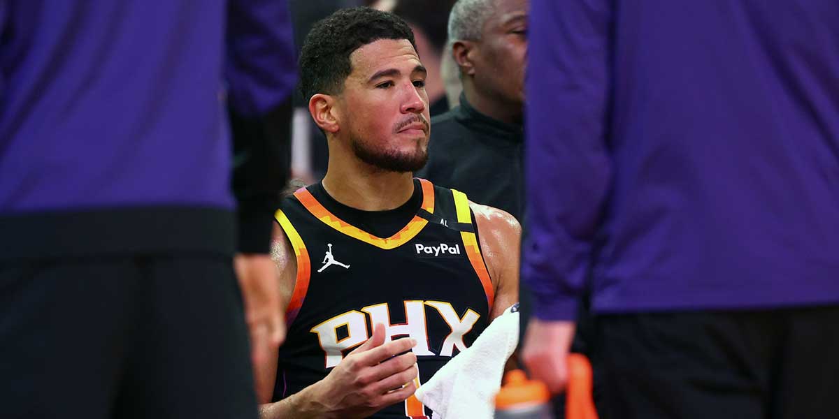 Suns’ Devin Booker makes kid’s day in adorable moment at lemonade stand