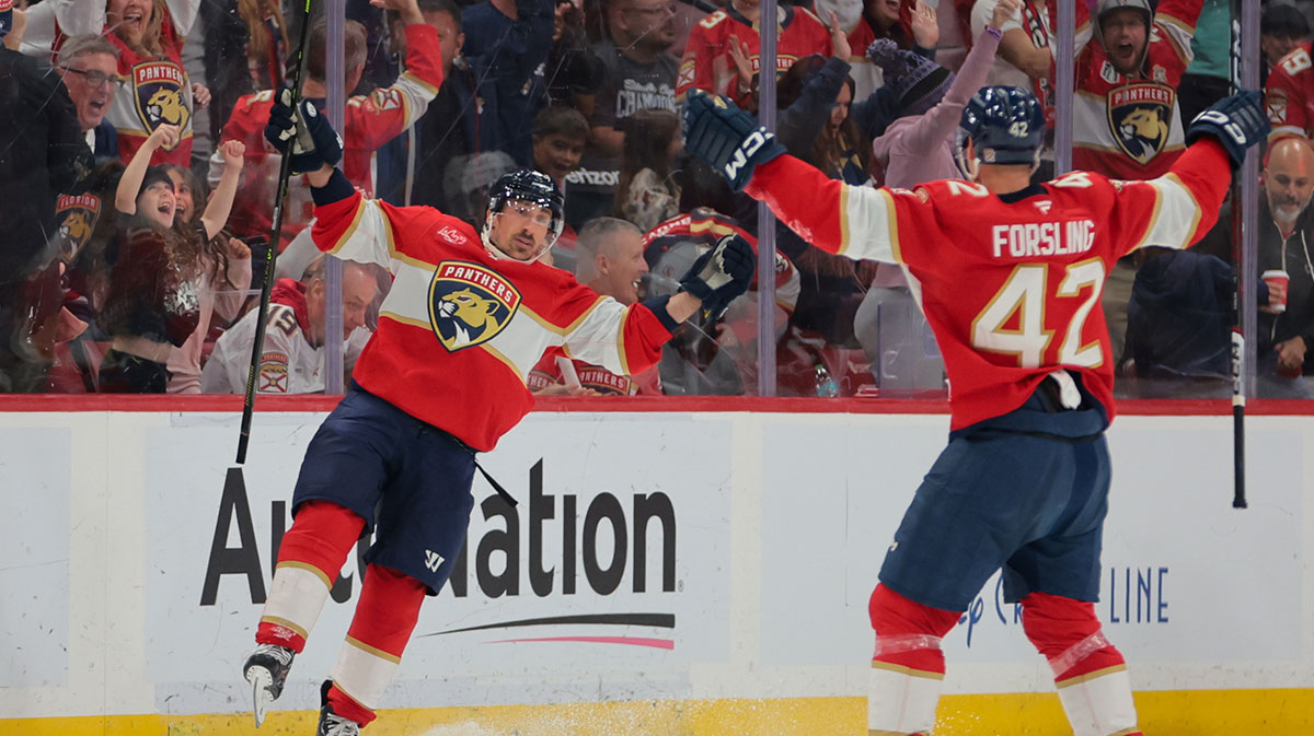 Panthers’ Brad Marchand finally scores first goal since stunning Bruins trade