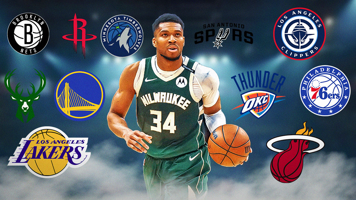 Top Giannis Antetokounmpo trade destinations if Bucks tenure ends