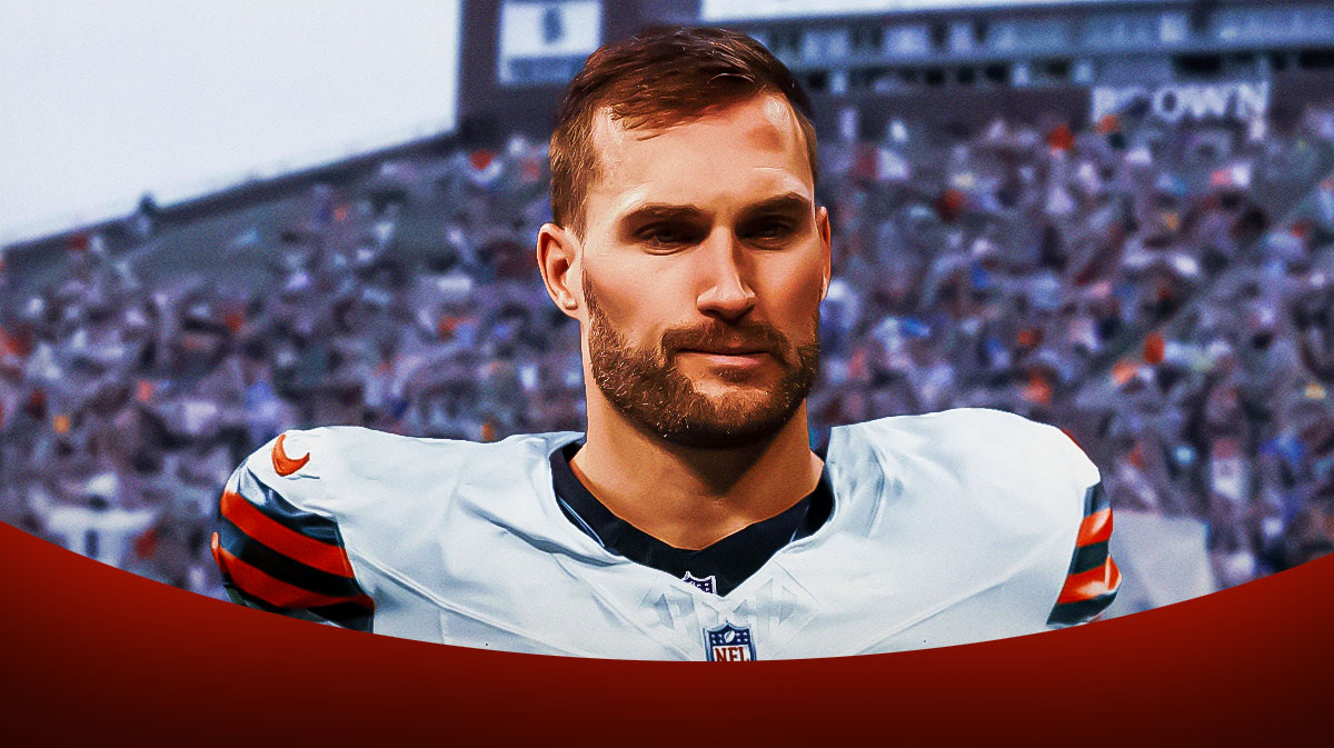 Falcons QB Kirk Cousins in a Browns jersey