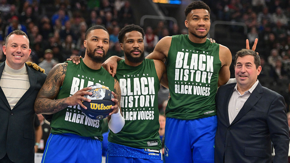 Bucks’ Giannis Antetokounmpo and Pistons’ Malik Beasley share moment after celebration drama