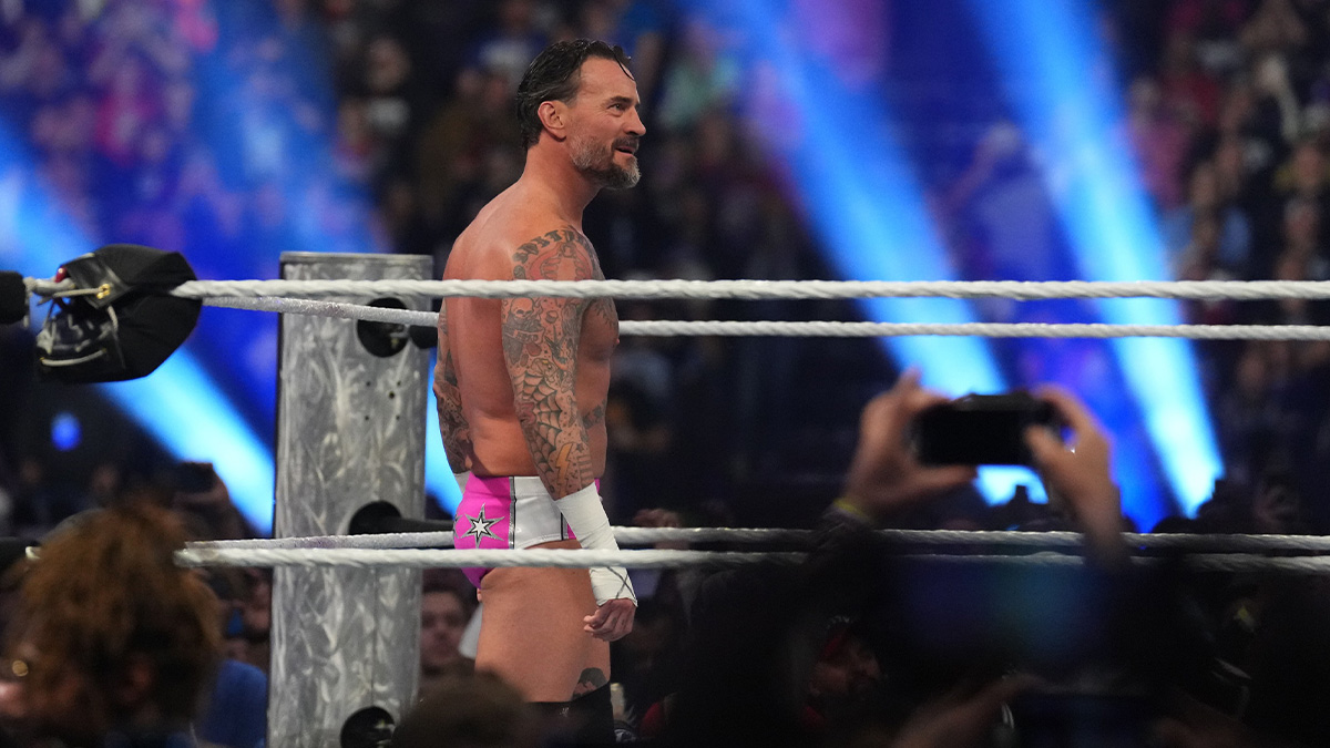 WWE Superstar CM Punk, who will be in the main event of the WrestleMania 41, at the Royal Rumble.