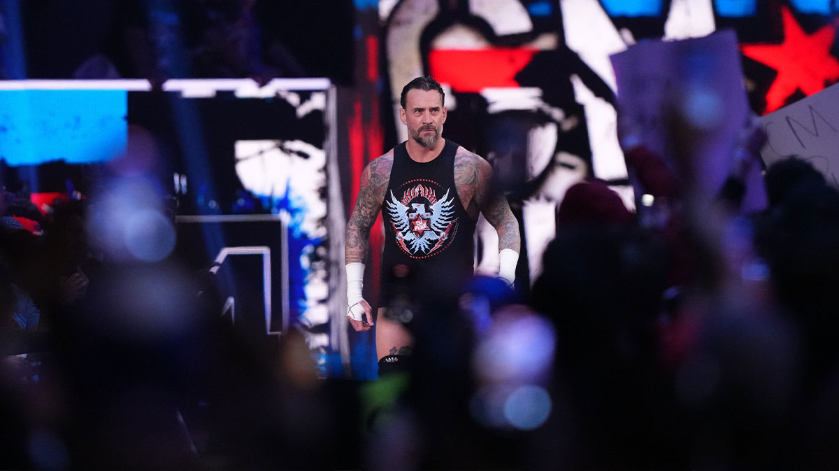 WWE Superstar CM Punk's entrance at the Royal Rumble, who will have Living Colour performance his music at WrestleMania 41.