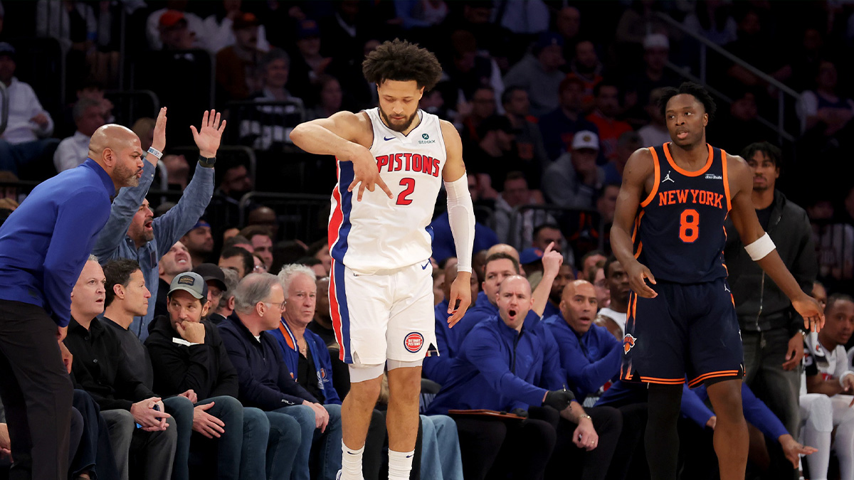 Cade Cunningham’s behind-the-back slam has Pistons fans going wild