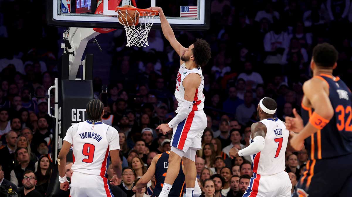 Analyst says Cade Cunningham is Pistons-Knicks series ‘best player’