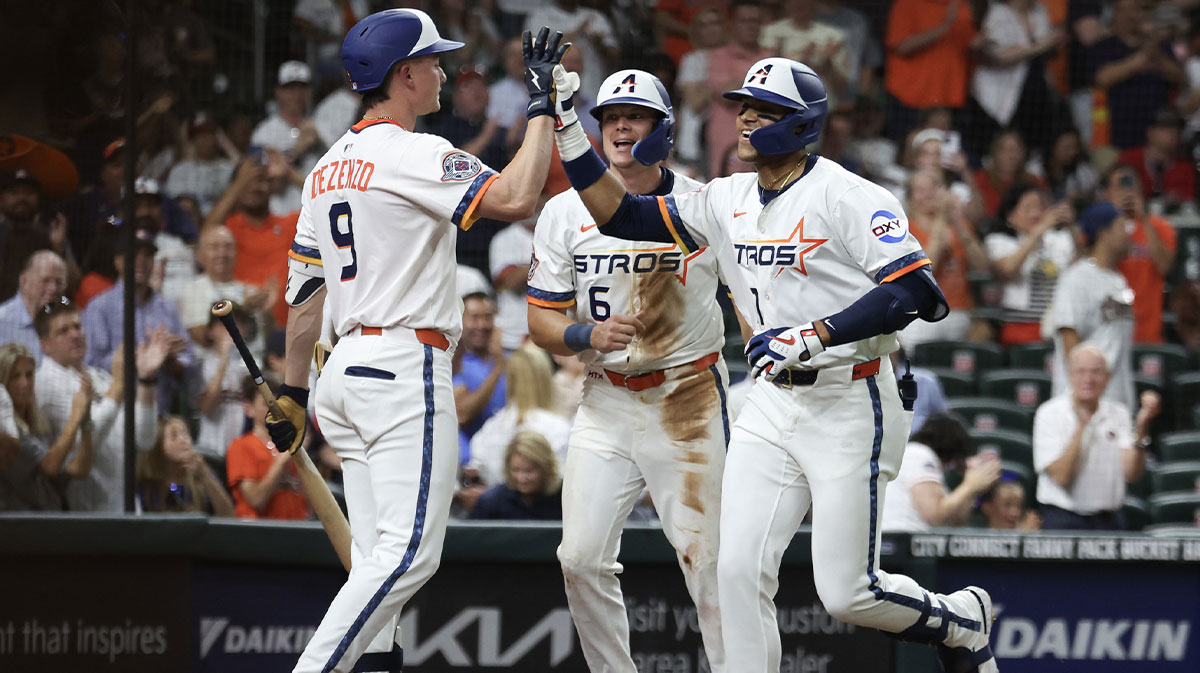 Astros No. 1 prospect launches 1st career big league homer