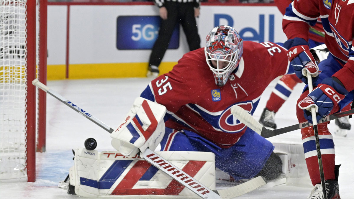 Canadiens’ Sam Montembeault exits Game 3 with potential injury