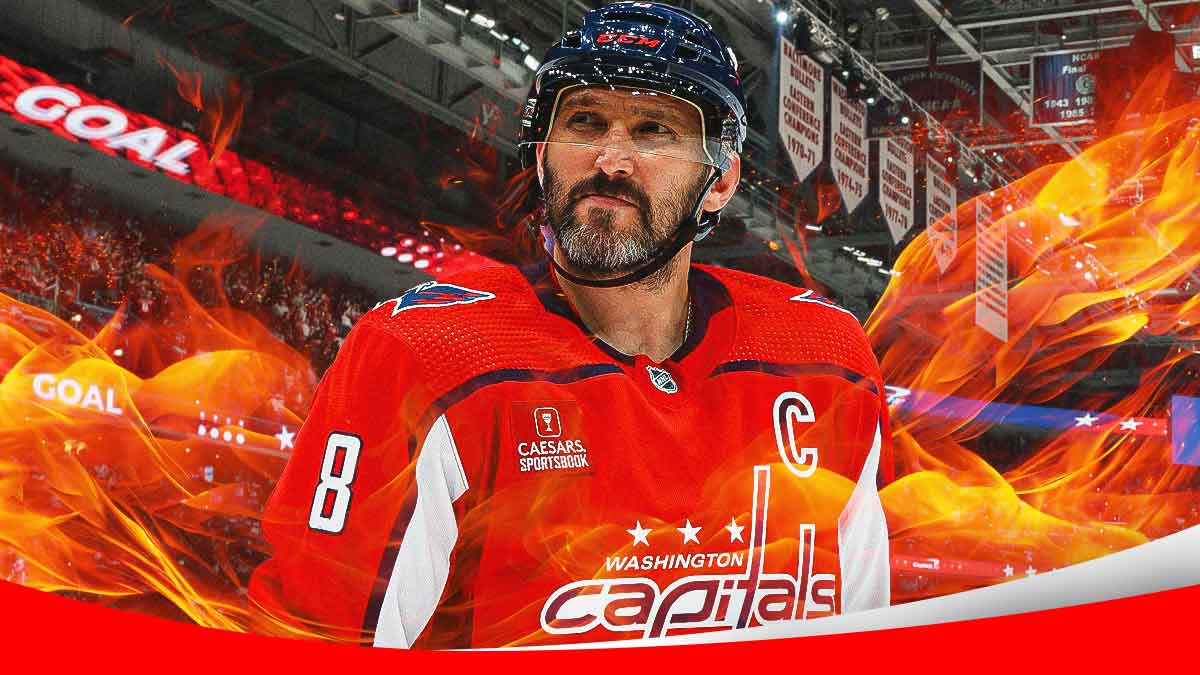 Alex Ovechkin (Capitals) on fire