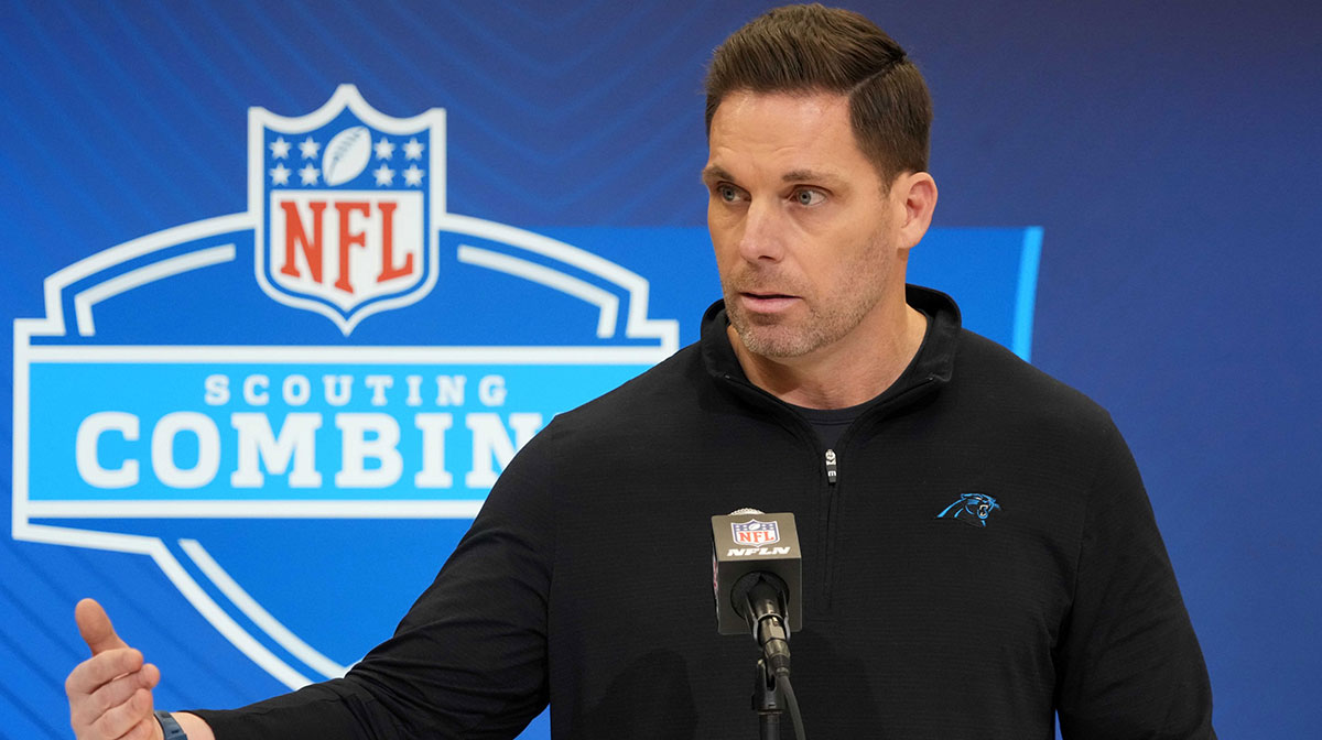 Panthers GM reveals stance on potential trade for No. 8 overall pick