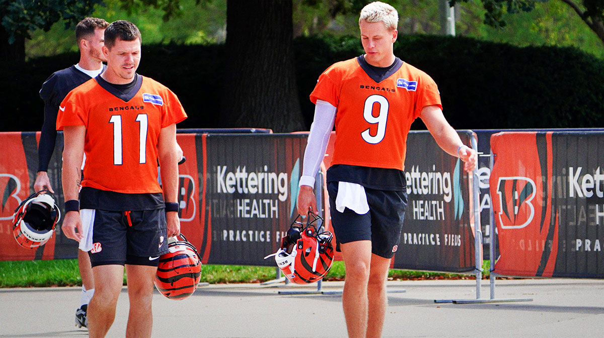 Bengals reunite with Joe Burrow backup