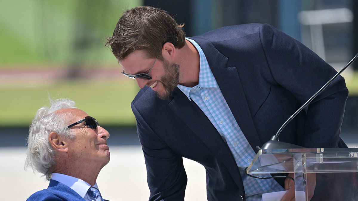 Clayton Kershaw’s pitching Mount Rushmore includes Dodgers legend Sandy Koufax