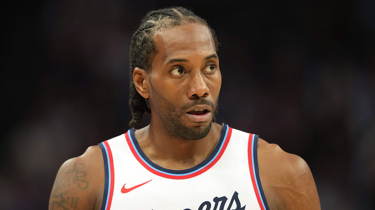 Los Angeles Clippers forward Kawhi Leonard (2) during the fourth quarter against the Sacramento Kings at Golden 1 Center.