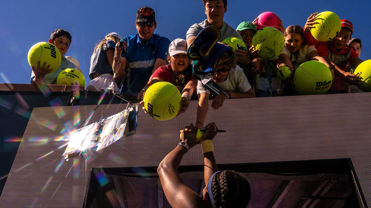 Calif., Monday, March 10, 2025. She won the match 7-6, 7-2 and will face Belinda Bencic in the round of 16.