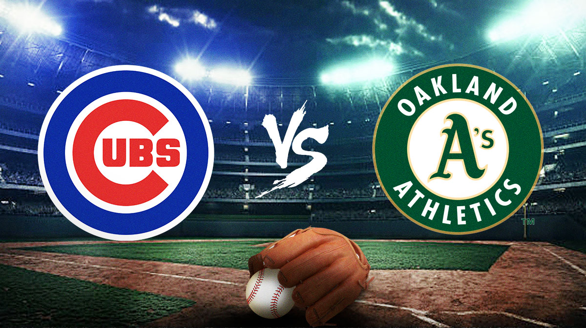 Cubs Athletics prediction, MLB odds