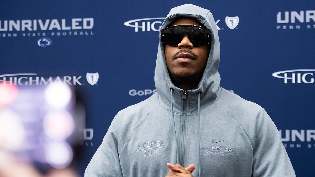 Abdul Carter making last pre-draft visit with Patriots